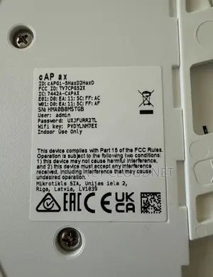 MikroTik cAP Ax WiFi 6 Ceiling Access Point
