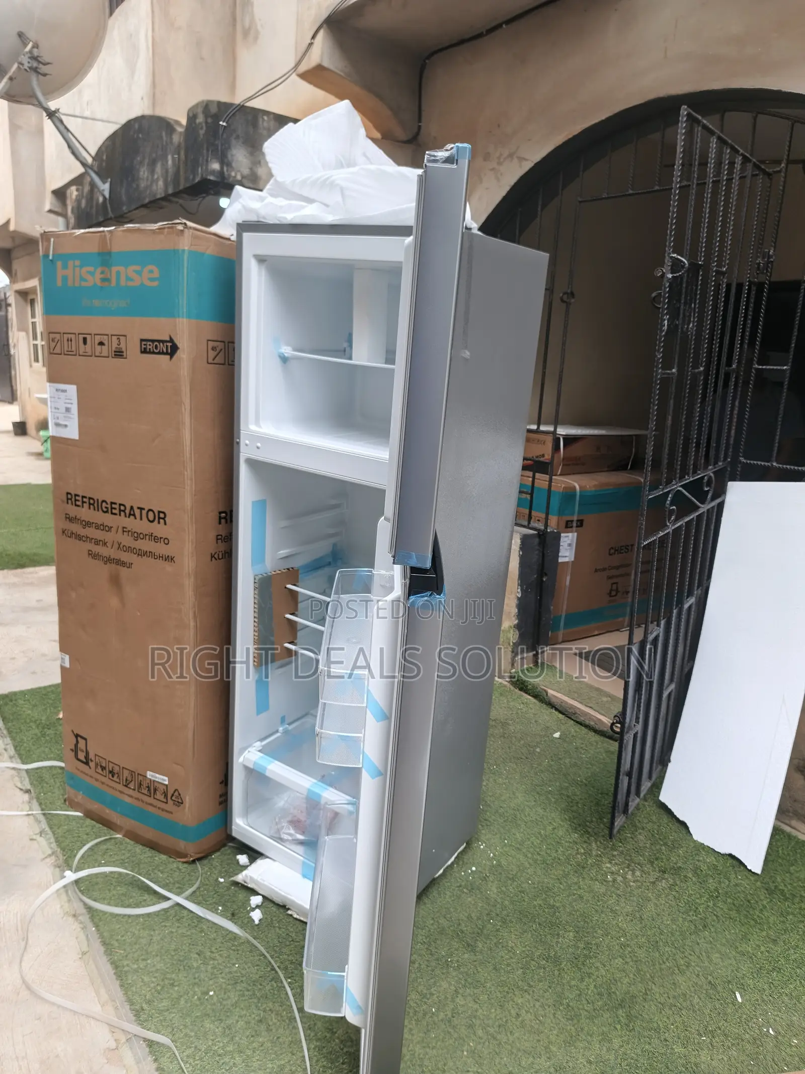 Hisense Modern Double Door Fridge