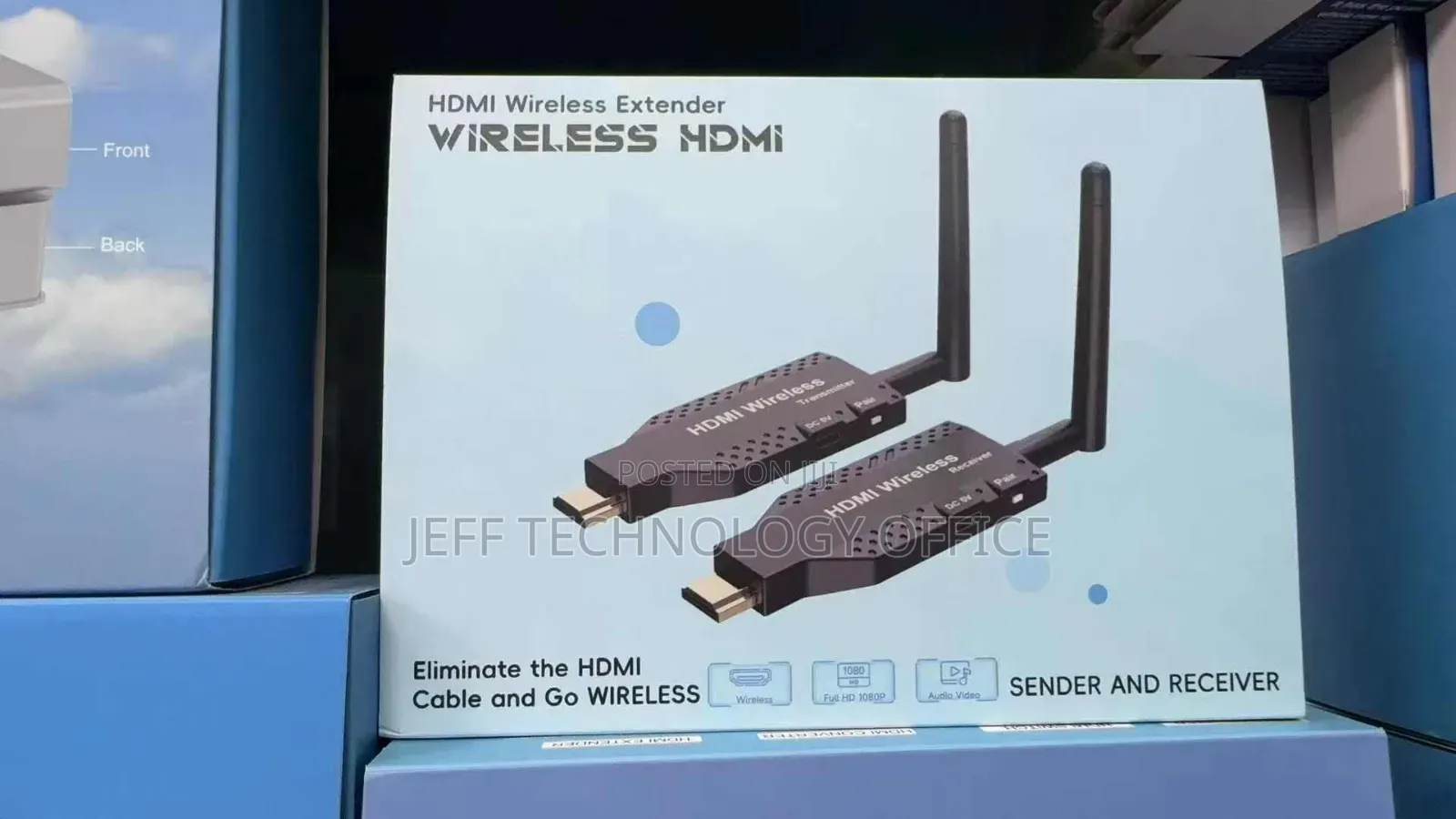 100m Wireless HDMI Extender Kit (Transmitter and Receiver)