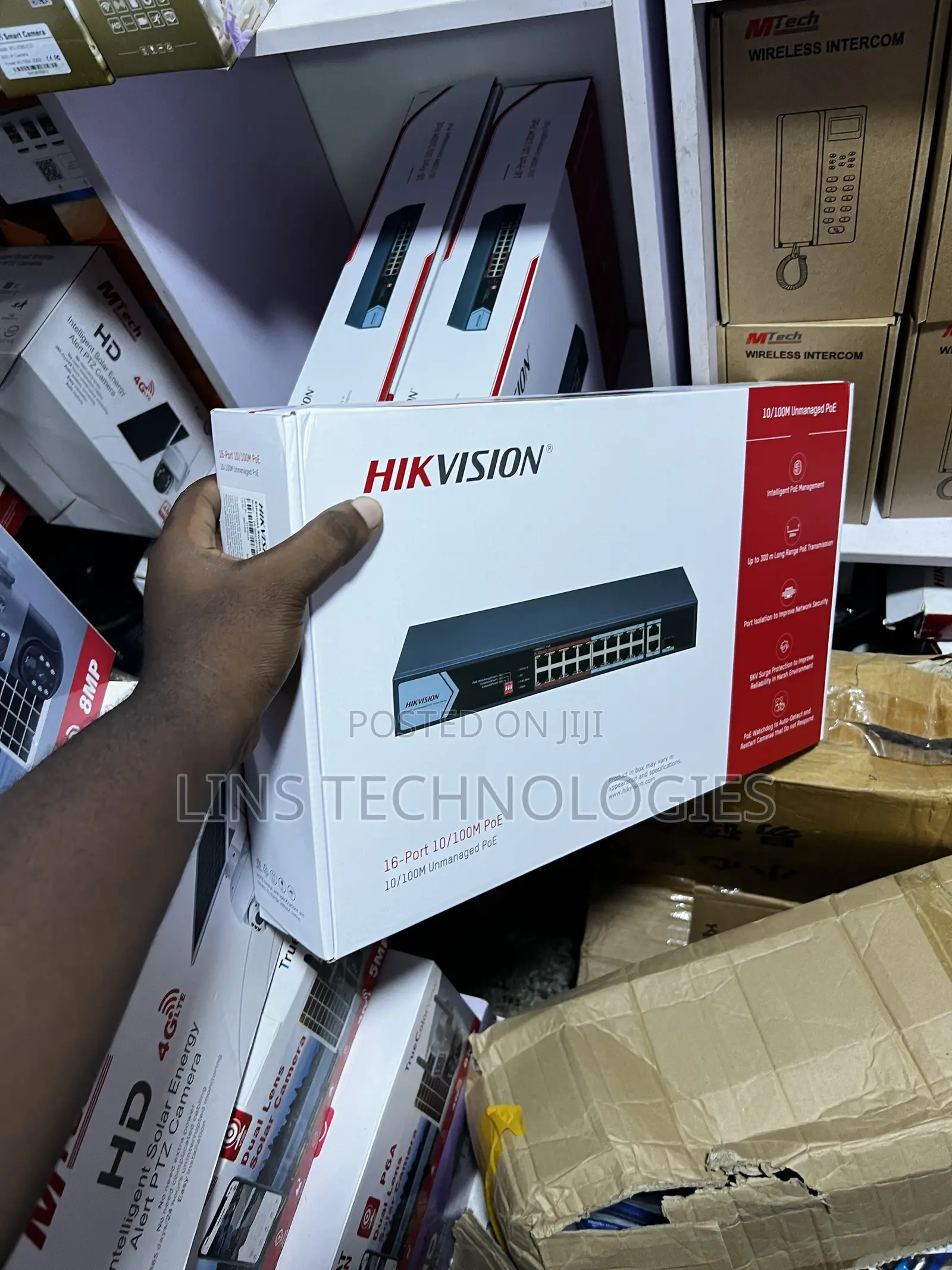 Hikvision 16 Port POE Switch
