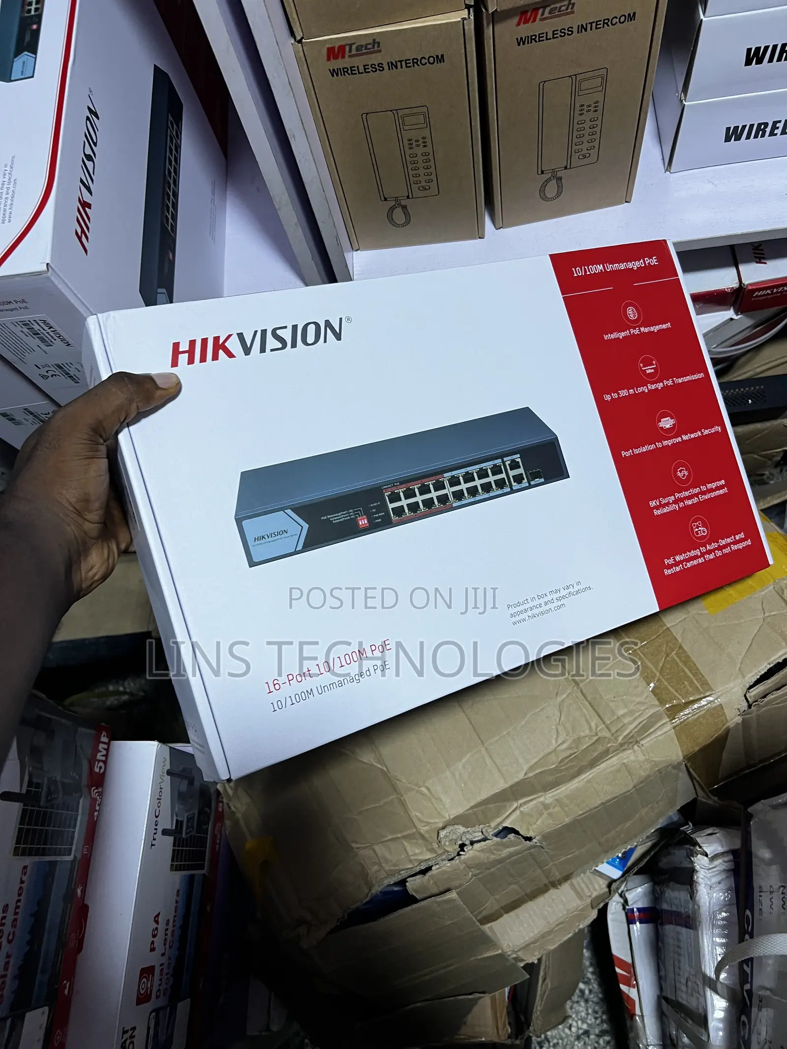 Hikvision 16 Port POE Switch