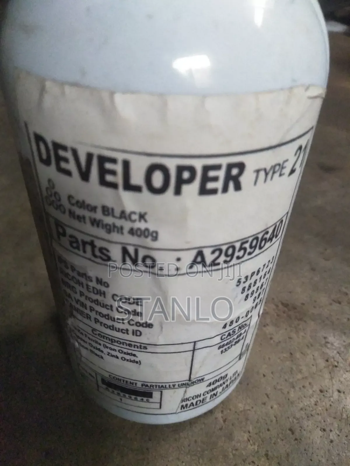 Developer Type21 Colour Black
