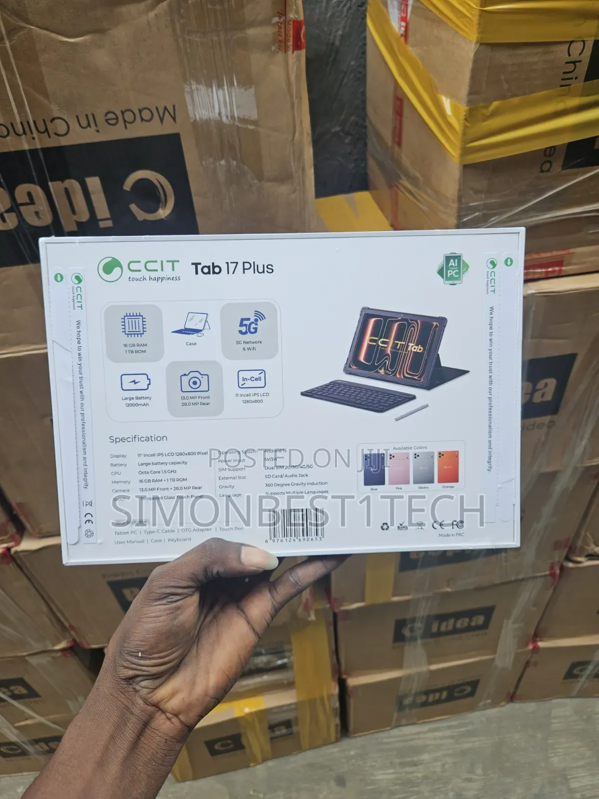 New CCIT T5 Max 1 TB Pink