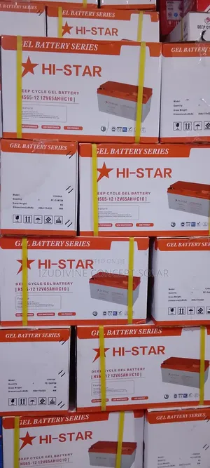 Hi Star 65ah 12v Gel Battery