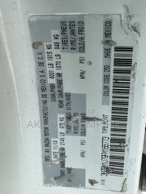 Mazda 3 2015 White