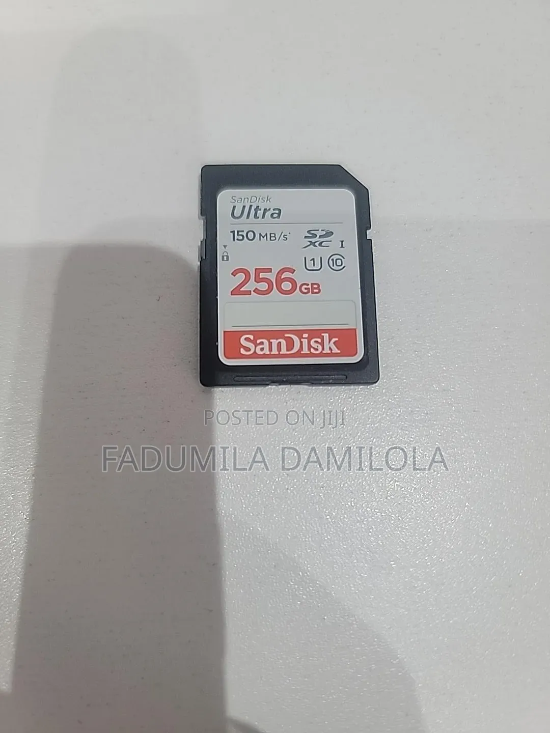 San Disk Ultra Camera Memory Card