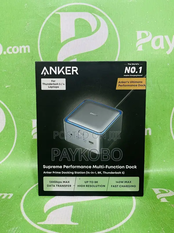 Anker Prime 14-in-1 Thunderbolt 5 Docking Station - , Thunderbolt 5