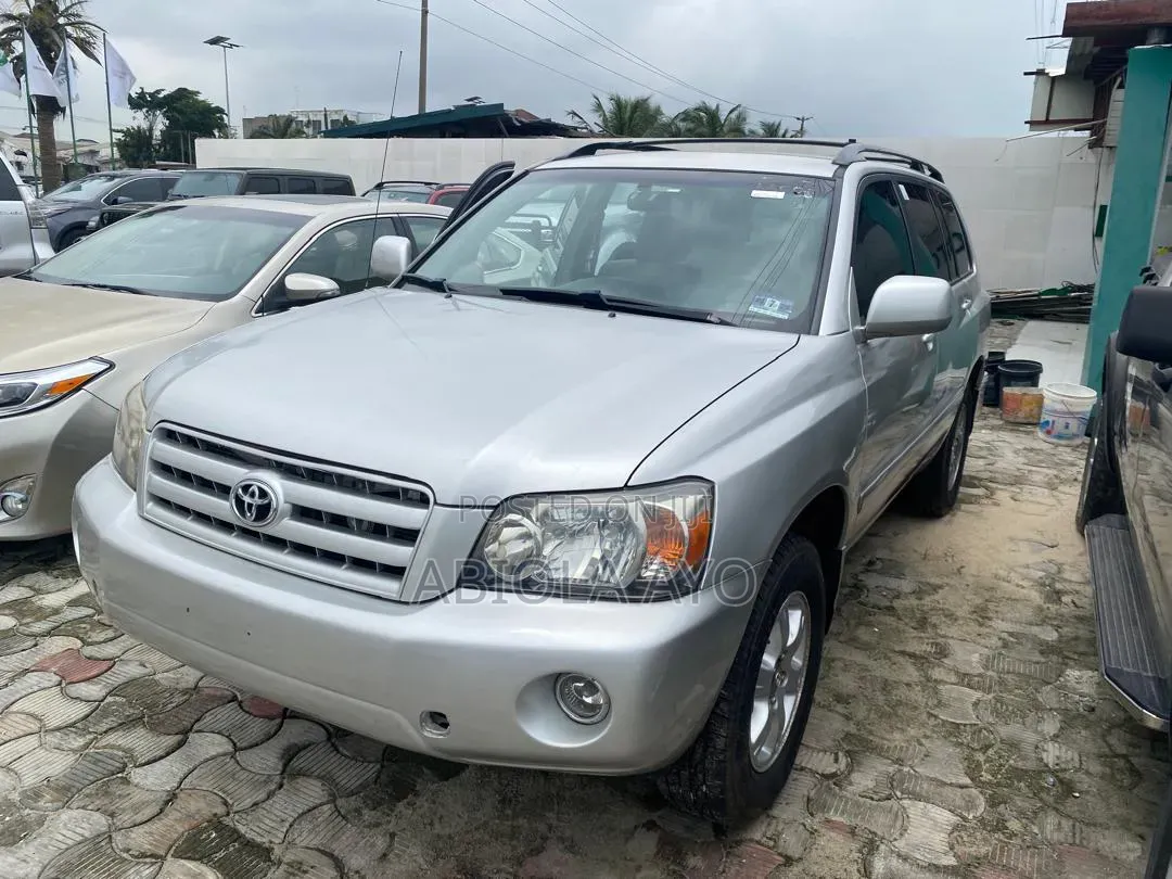 Toyota Highlander 2006 Silver