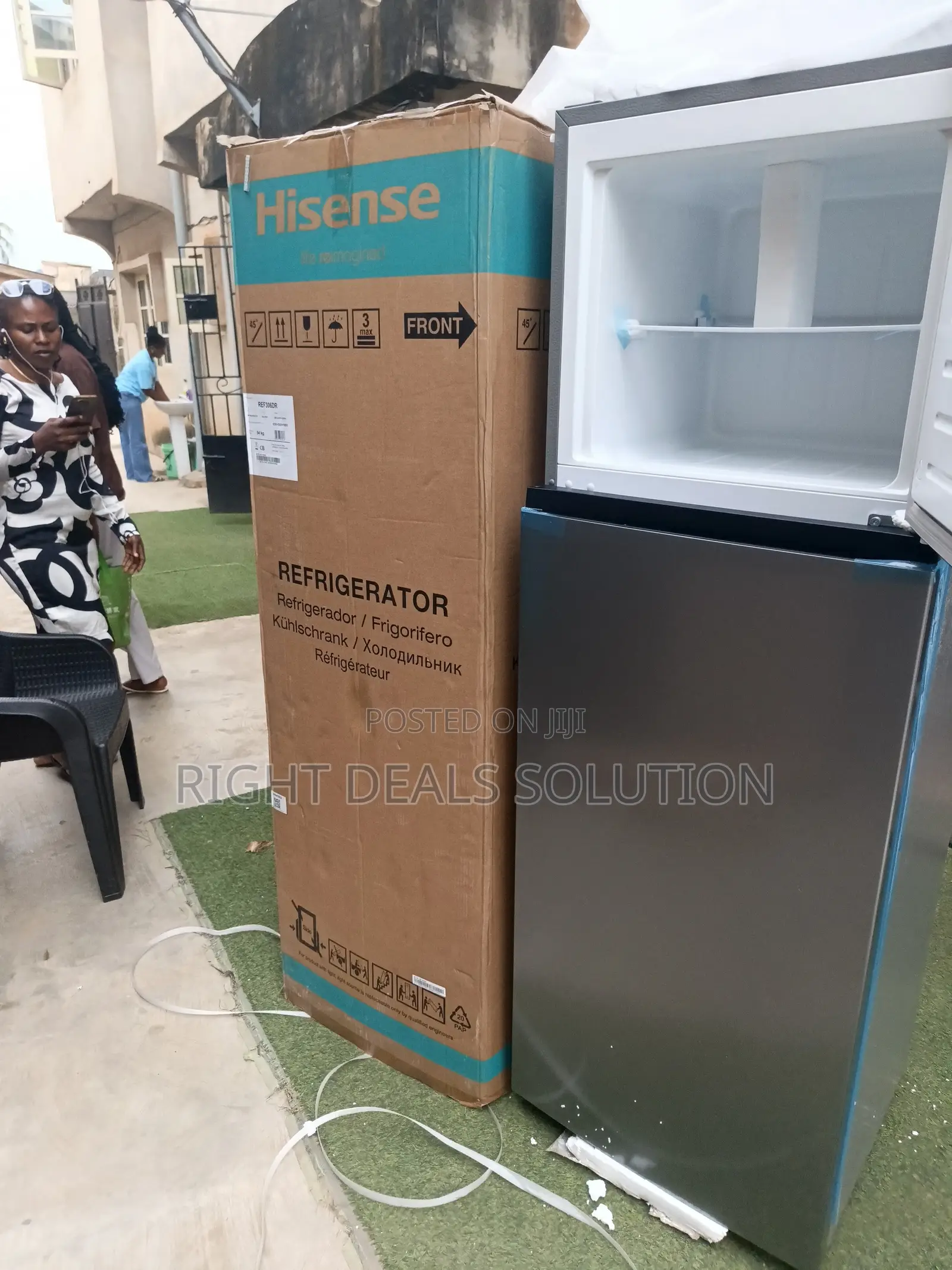 Hisense Double Door Cooling Machine