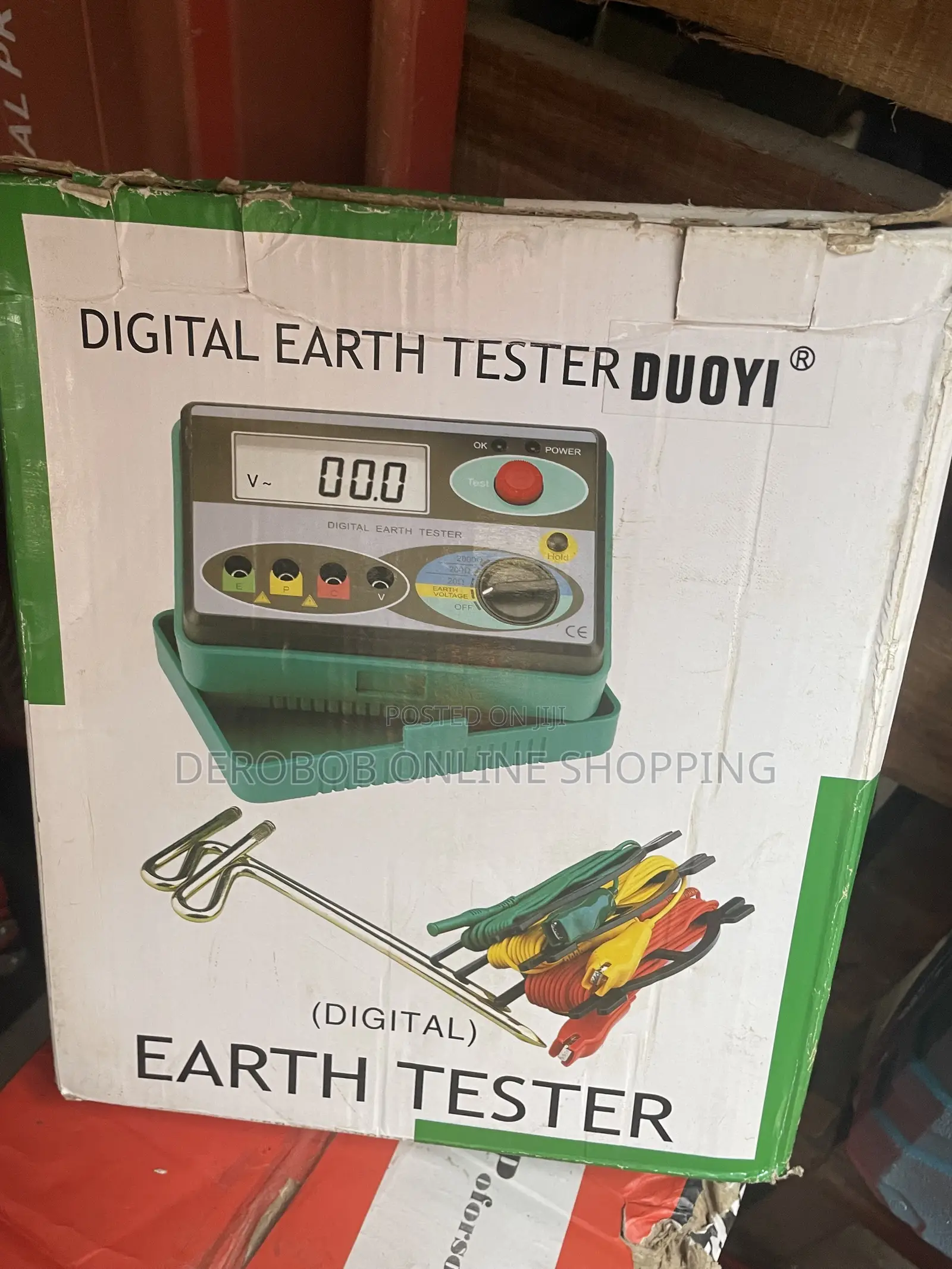 Digital Earth Tester
