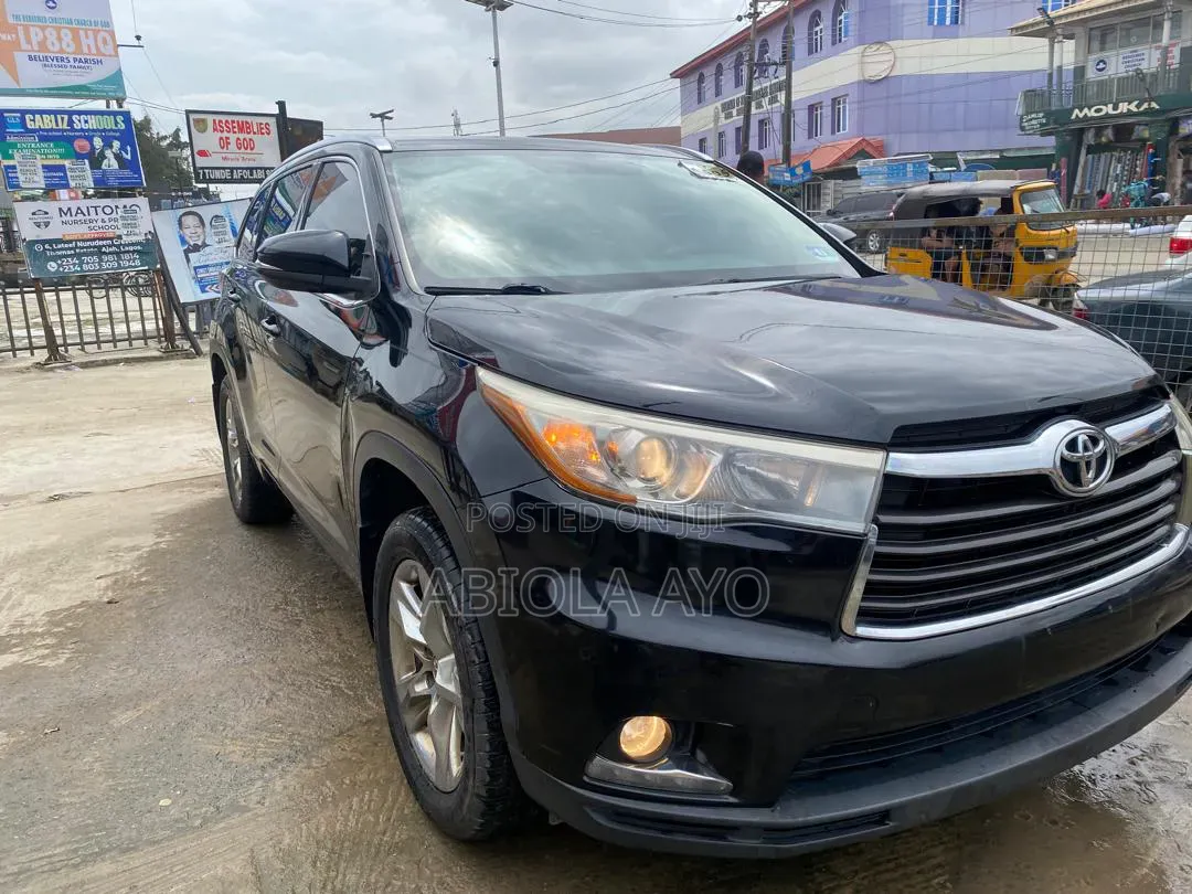 Toyota Highlander 2014 Black