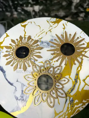 Gold Swirl Wall Mirrors