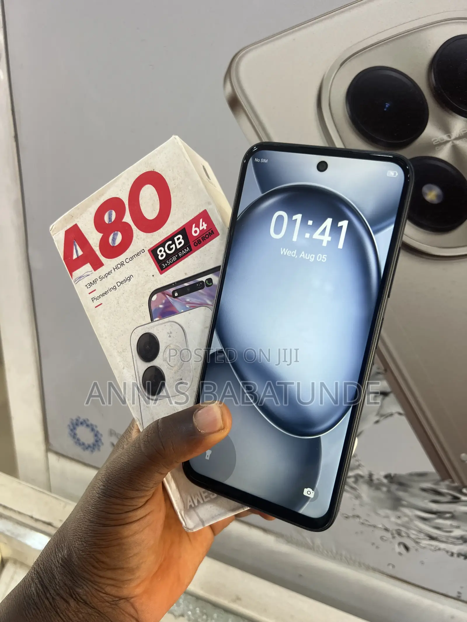 Itel A80 64 GB Black
