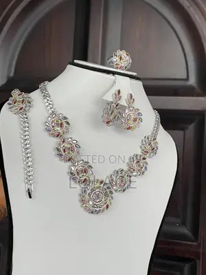 4 Piece Multi Colored Zirconia Set