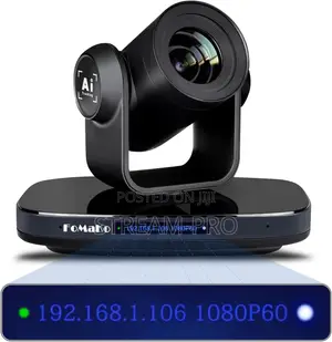 Fomako PTZ Camera Hdmi 1080p60 Ai Auto-Tracking PTZ Camera