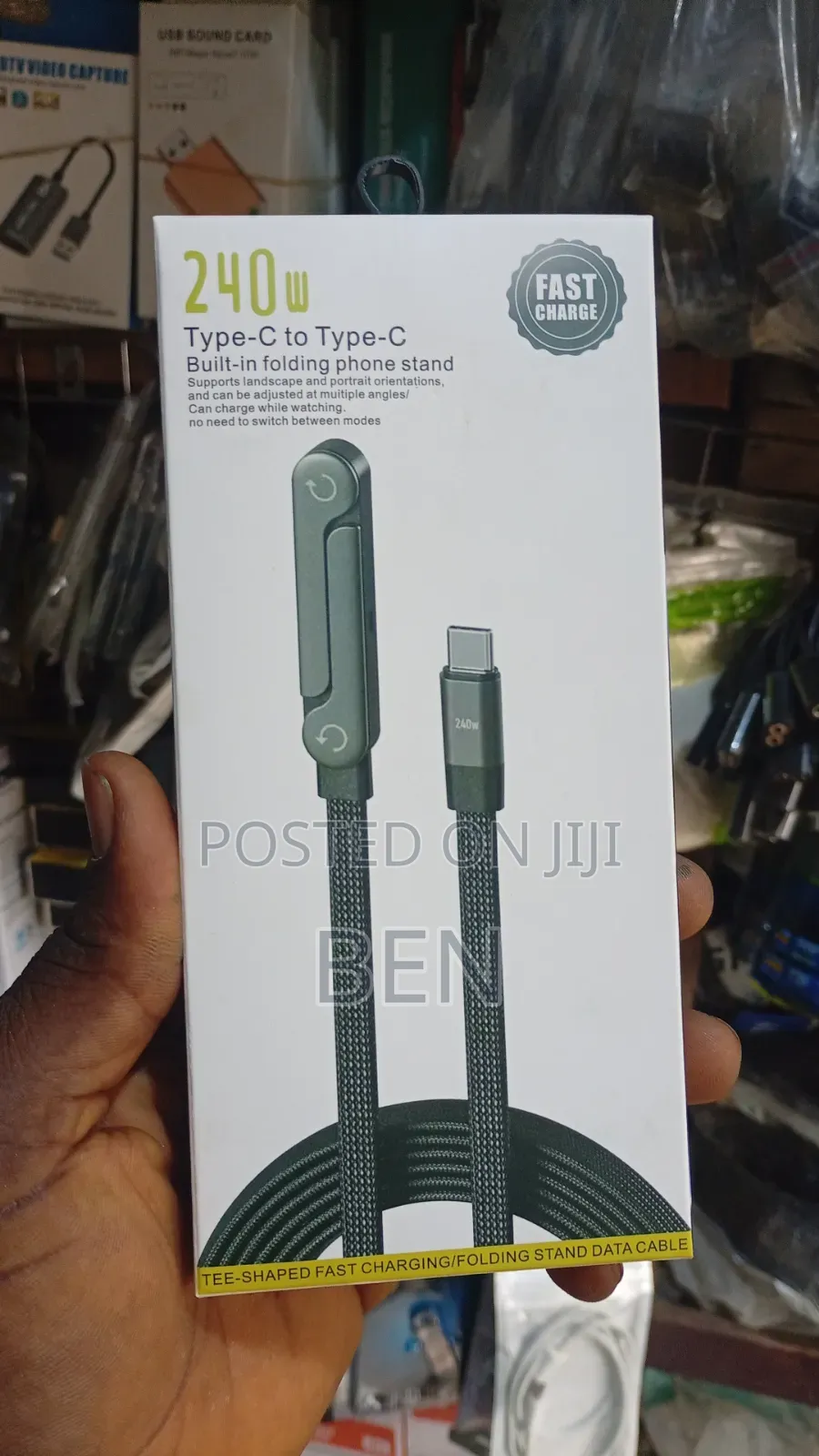 Generic 240w USB -Type C to USB C Fast Charging Cable