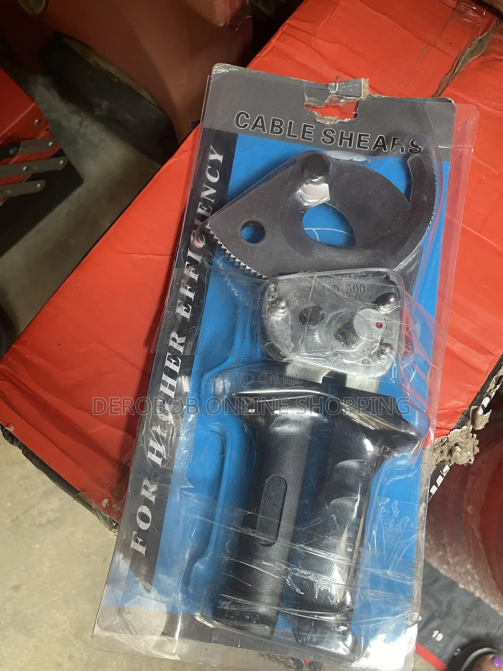 Ratchet Cable Shears (Cable Cutter)