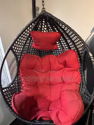 Swinging Red Hammock