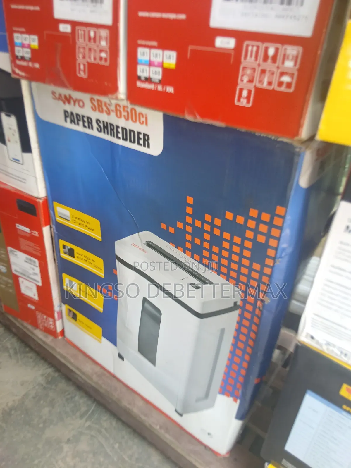 Sanyo Paper Shredder SBS-650ci