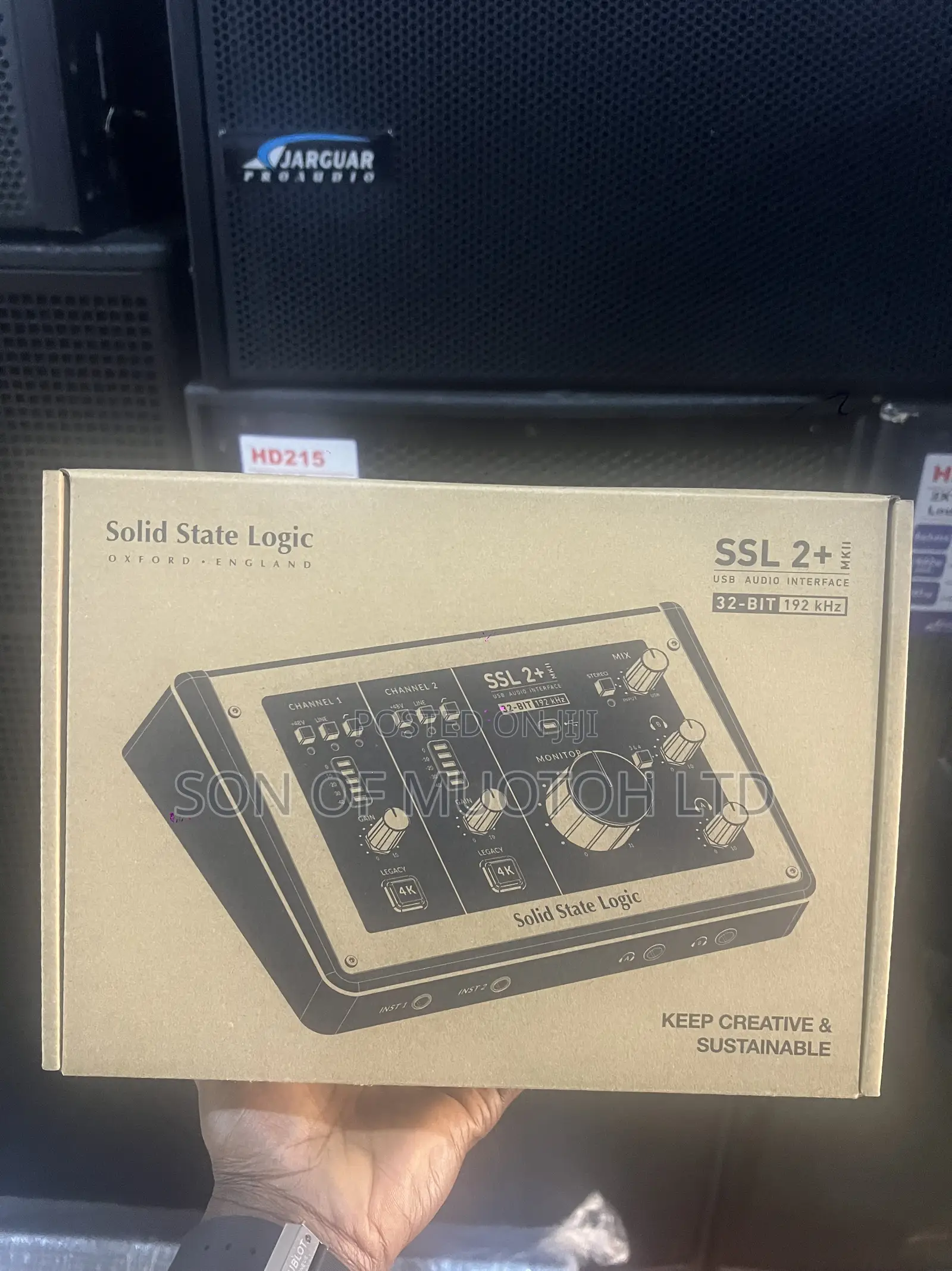 Solid State Logic SSL 2+ MKII 2-in/4-Out USB Audio Interface