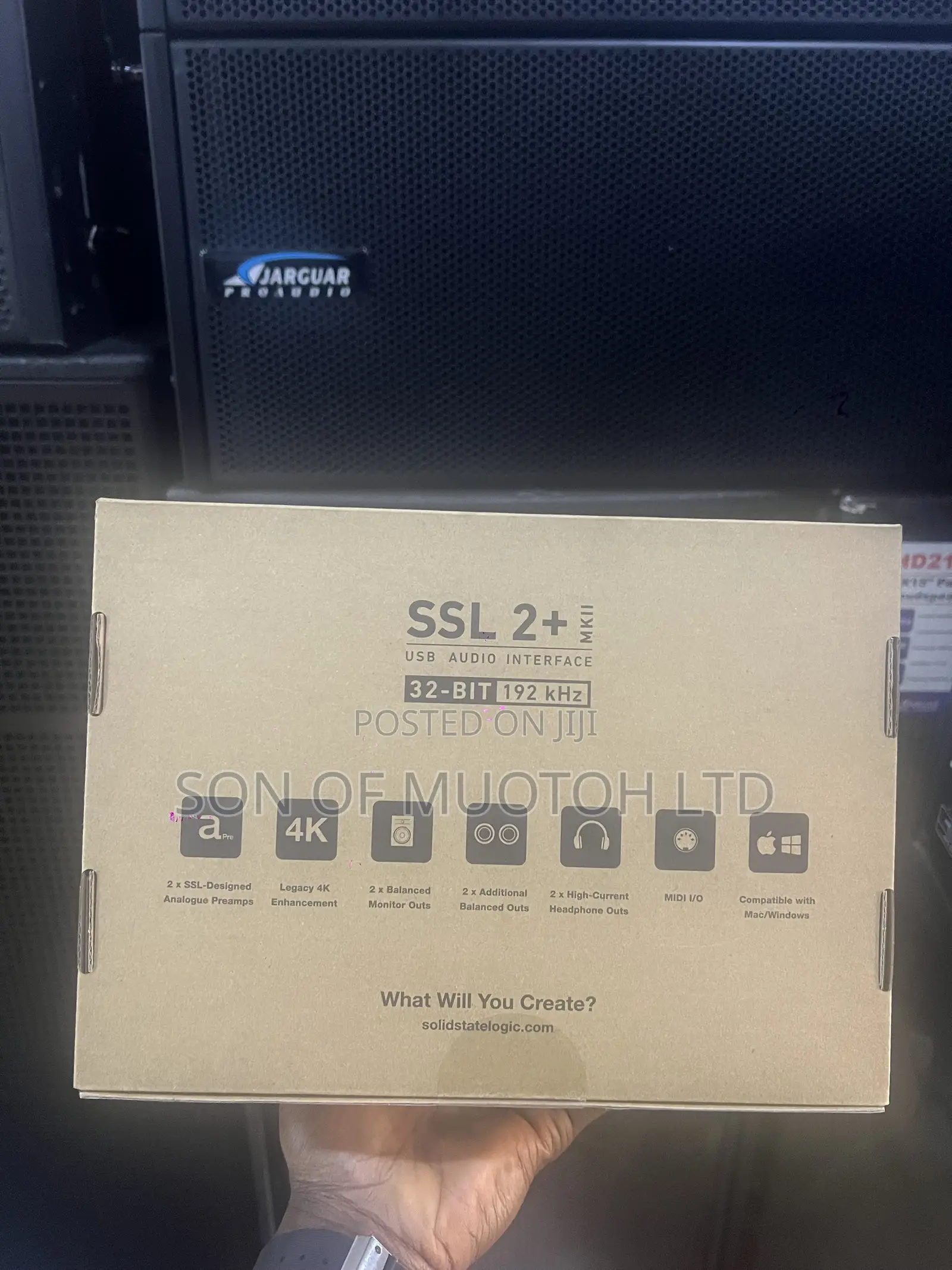 Solid State Logic SSL 2+ MKII 2-in/4-Out USB Audio Interface