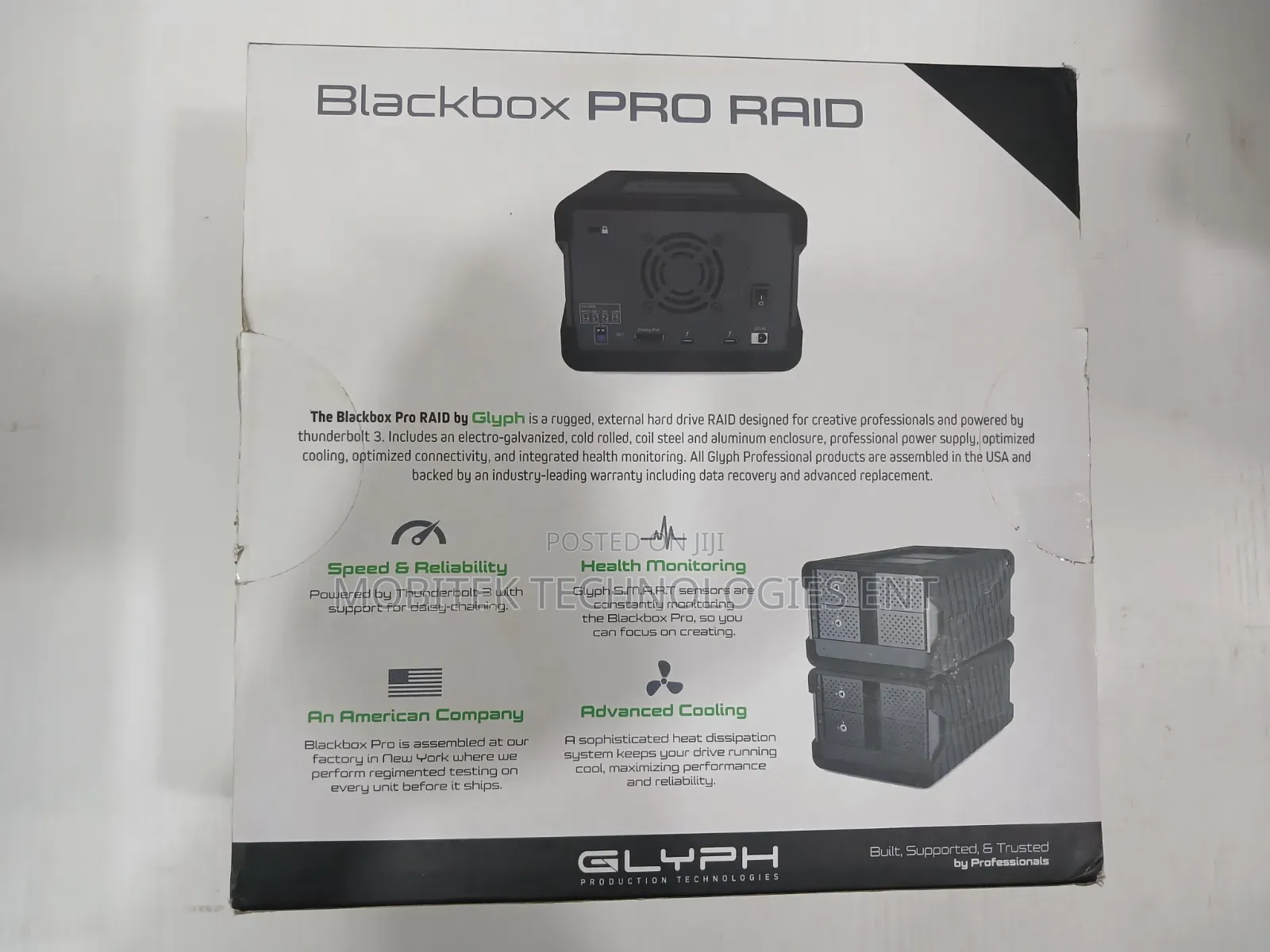 40TB Blackbox Pro Raid Professional External Rugged Hard Drive