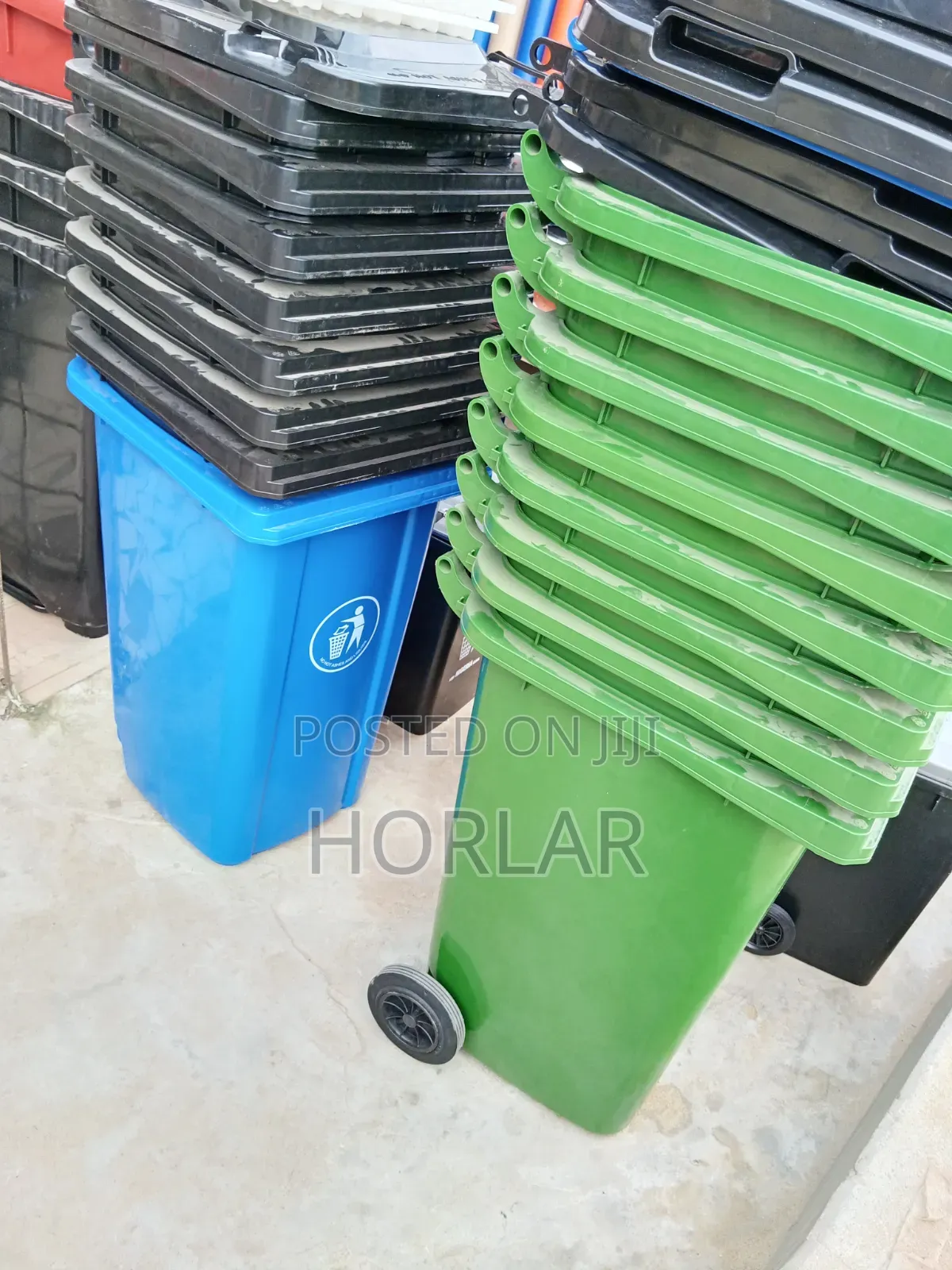 Plastic Waste Bin