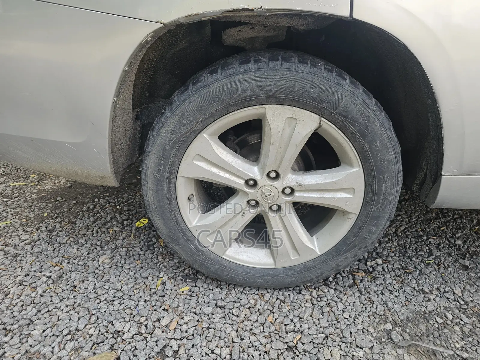Toyota Highlander 2010 Silver