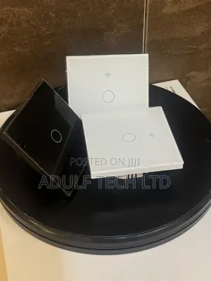 2-Gang Smart Touch Wi-Fi Switch | App Remote Control
