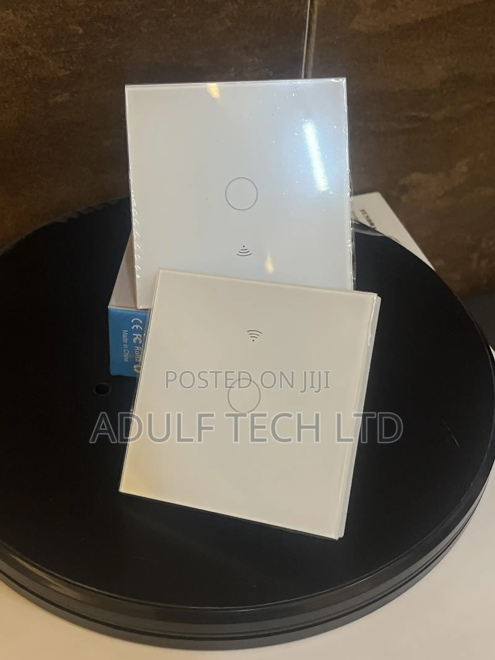2-Gang Smart Touch Wi-Fi Switch | App Remote Control