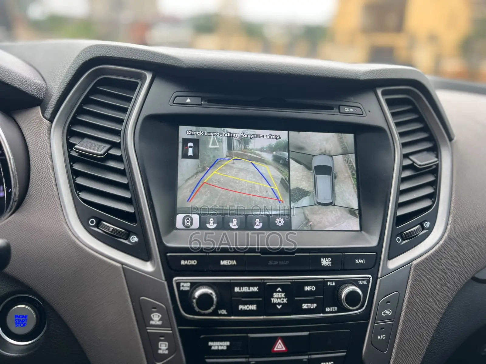 Hyundai Santa Fe 2017 Gray