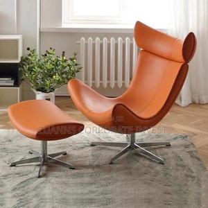 High-Back Swivel Lounge Chair/ Available in Multiple Colors