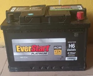 Everstart AGM Battery H6 70ah 760cca