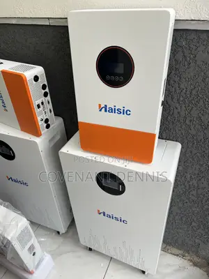 Haisic 15kwh 48v Lithium Battery With 6kva 48v Hybrid Inverter