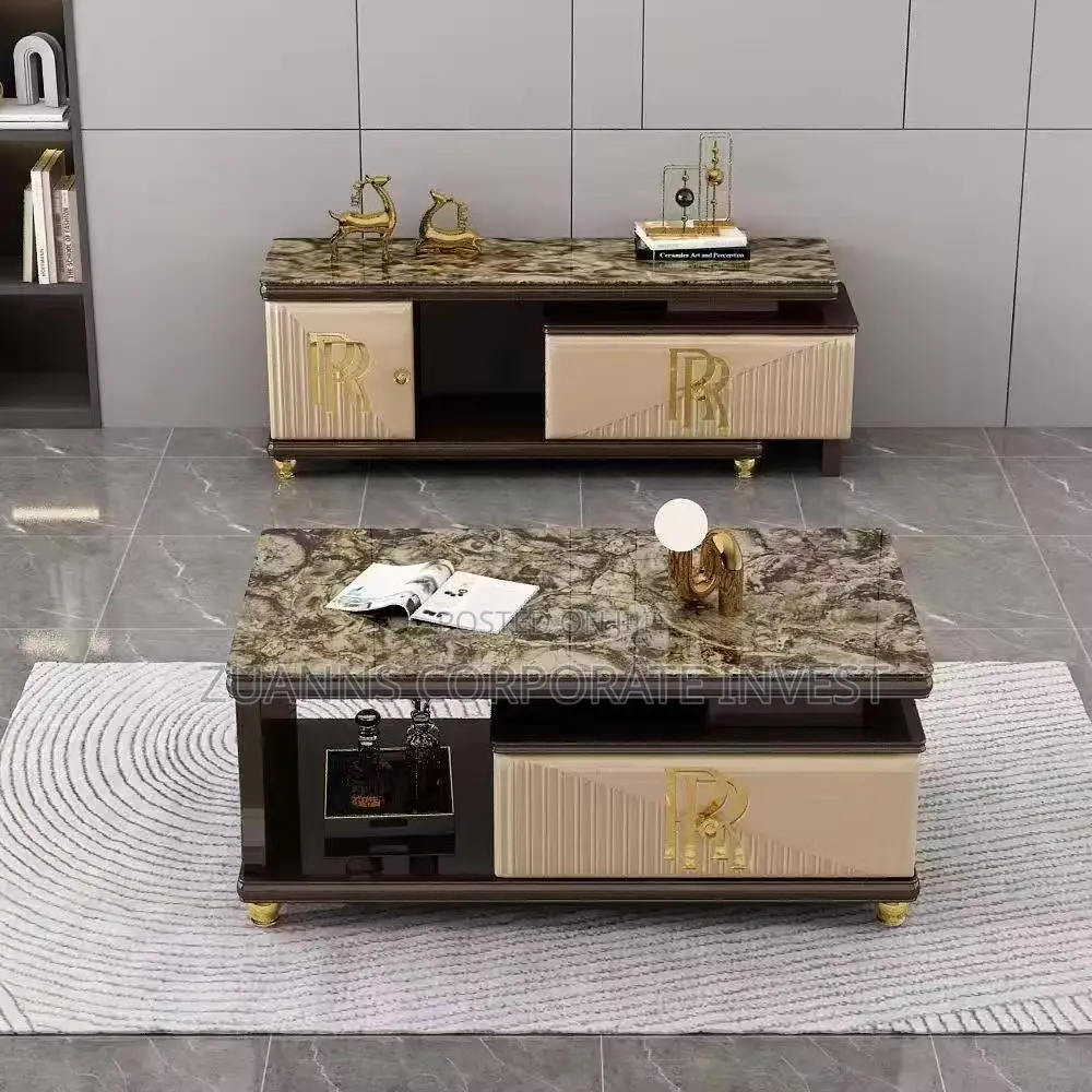 Quality Foreign Modern Center Table/Beige