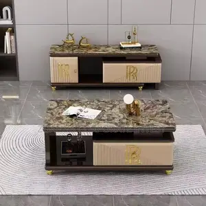Quality Foreign Modern Center Table/Beige