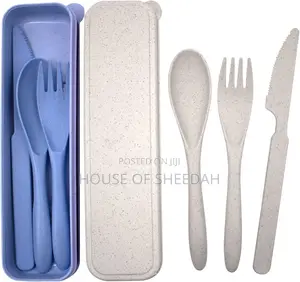 Portable Plastic Cutlery for Children