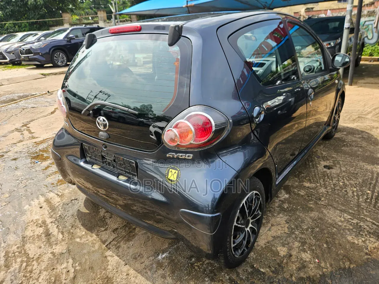 Toyota Aygo 2009 Gray