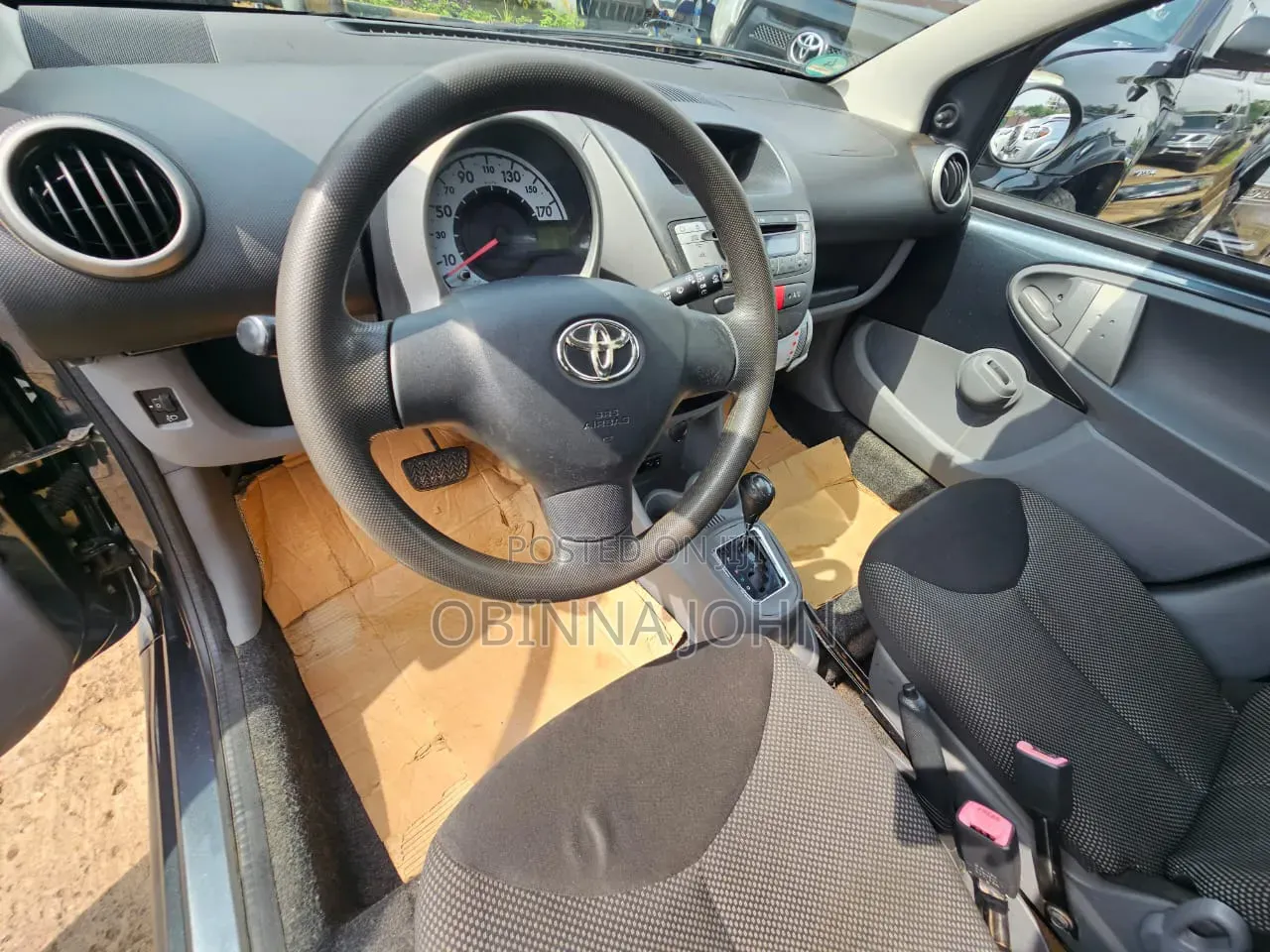 Toyota Aygo 2009 Gray