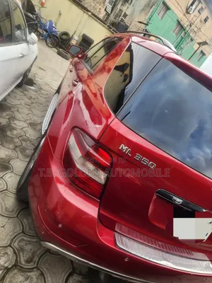 Mercedes-Benz M Class 2008 Red