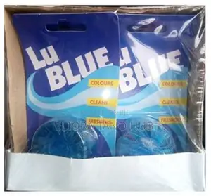 Lu Blue Toilet Flush Colourant Block Pack