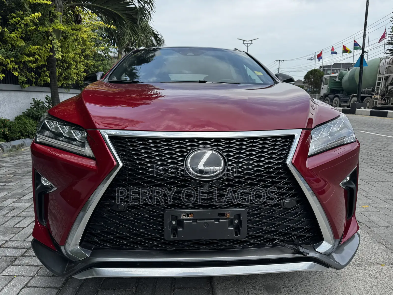 Lexus RX 2016 Red