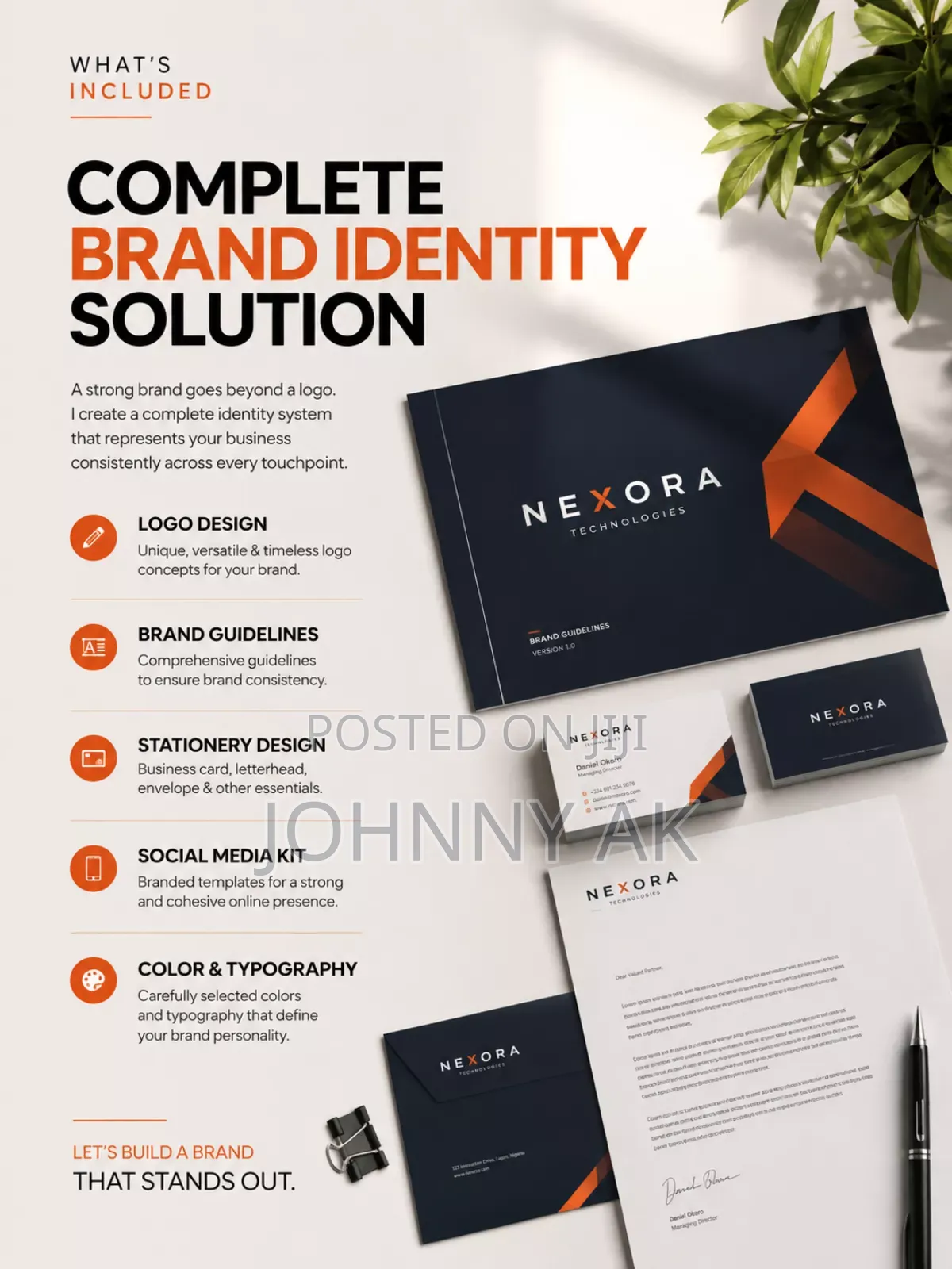 Corporate Brand Identity Design | Logo Maker Brand Guideline Expert