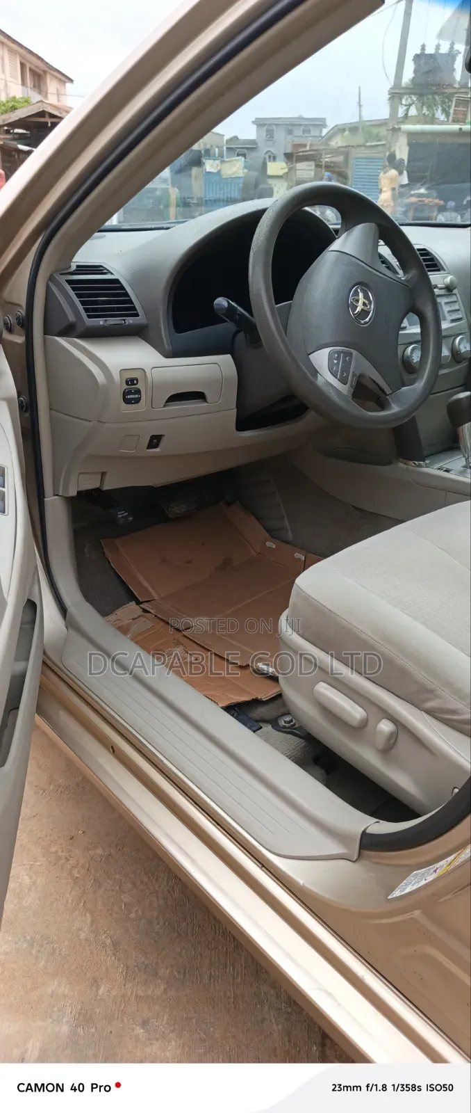 Toyota Camry 2010 Gold
