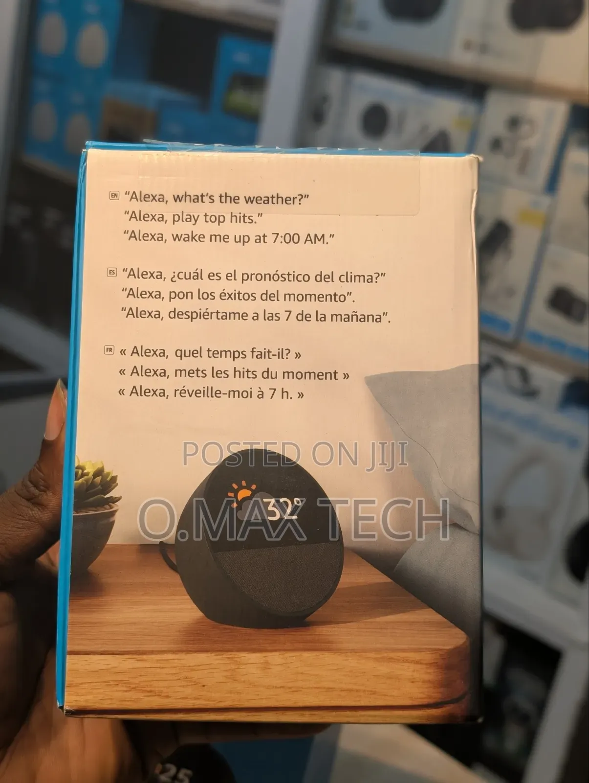 Echo Spot Smart Alarm Clock
