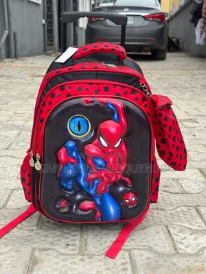 Spider-Man Trolley School Bag