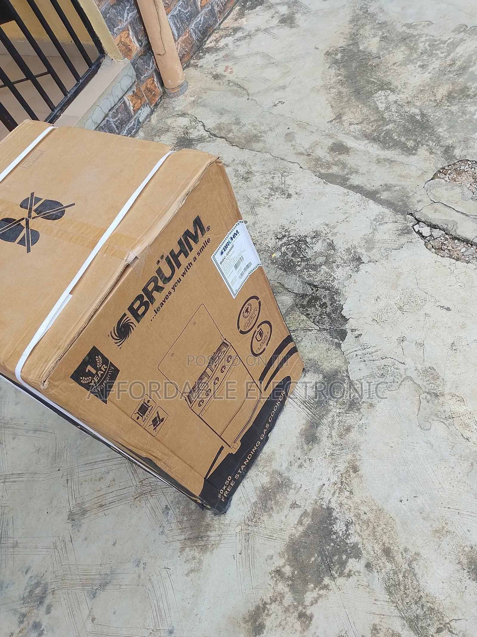 Bruhm 4 Burner Kitchen Cooker BGC-5540ib