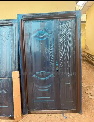 High Quality Sound Proof Security Doors With the Highest Lock Double.