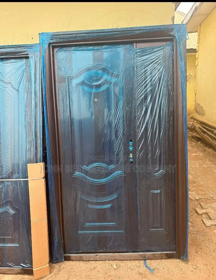 High Quality Sound Proof Security Doors With the Highest Lock Double.