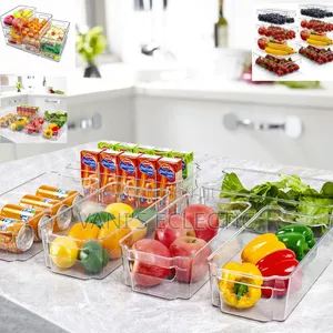 Acrylic Refrigerator Organizer Bin